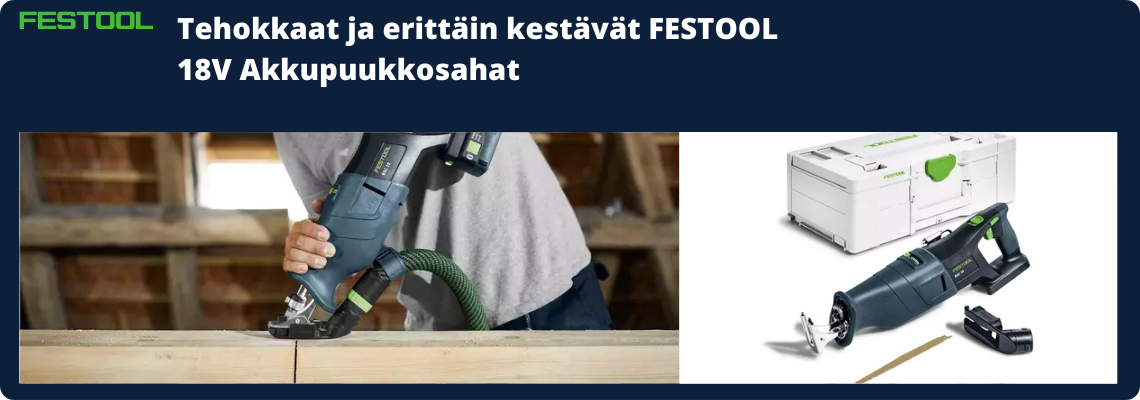 Festool 18V Akkupuukkosaha